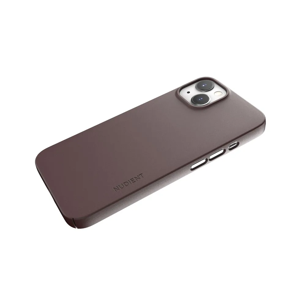 Nudient iPhone 13 Skal Thin Case V3 MagSafe Sangria Red - Bild 4