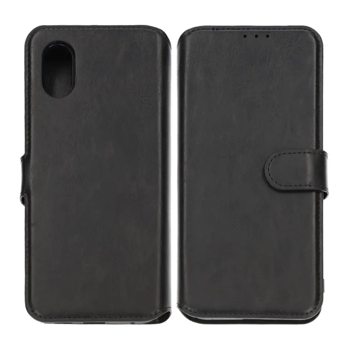 Samsung Galaxy Xcover 7 Plånboksfodral Magnet Rvelon - Svart