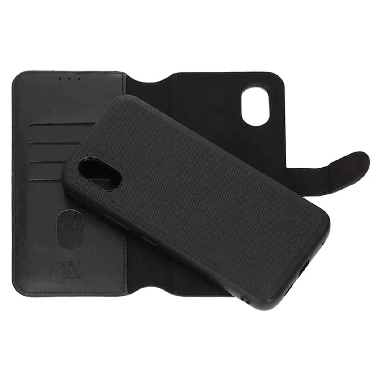 Samsung Galaxy Xcover 7 Plånboksfodral Magnet Rvelon - Svart - Bild 4