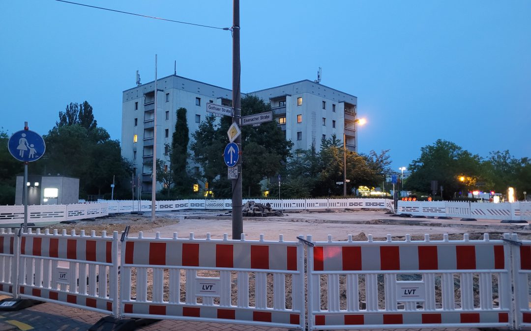 Update zum Neubau der Eisenacher Straße