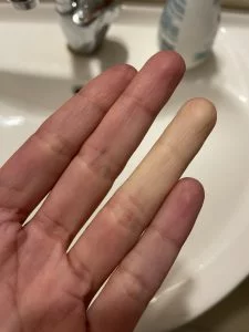 fingers experiment