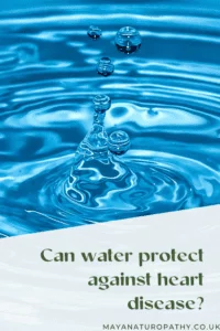 Can Water Protect Against Heart Disease Graphic