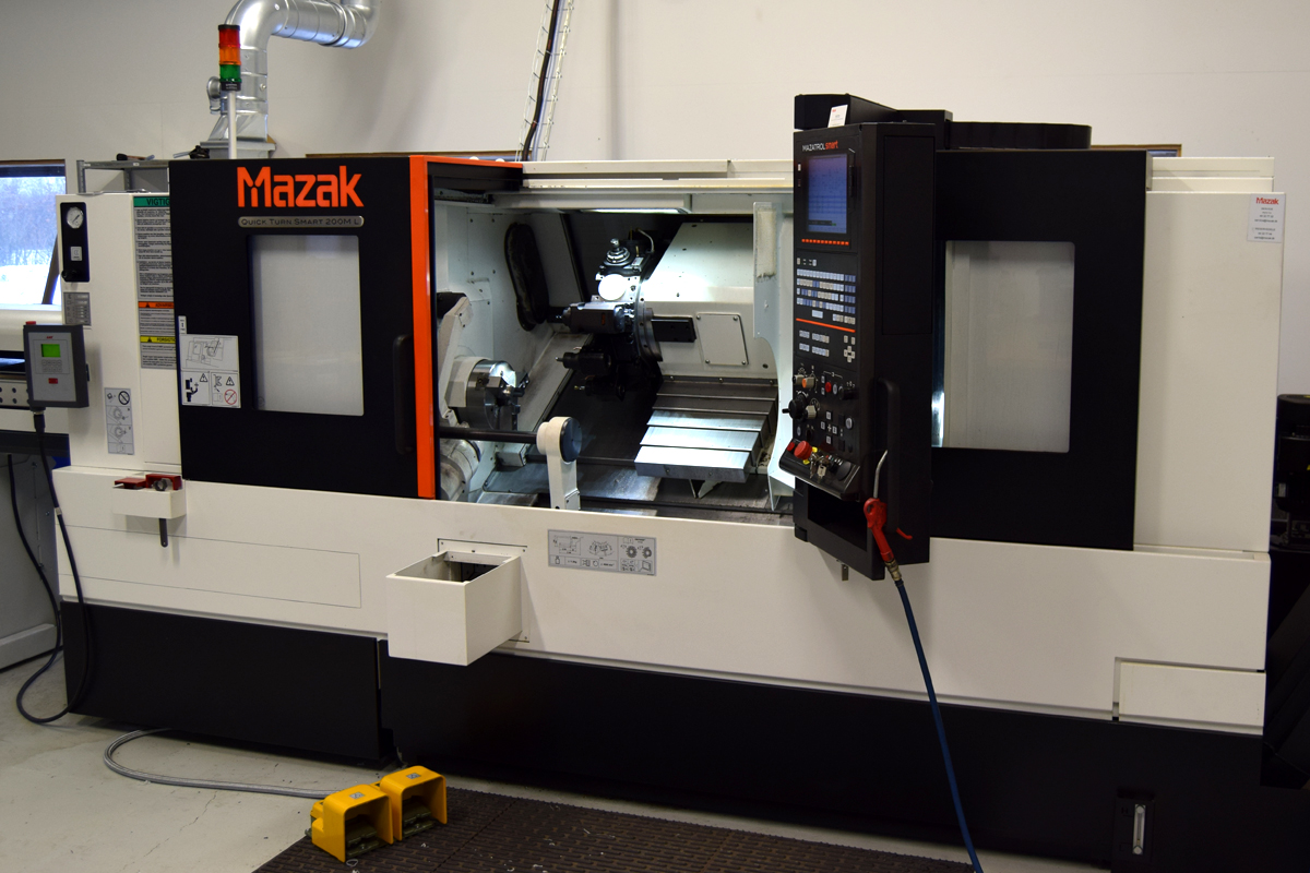 CNC Drejebænk: Mazak Quick Turn Smart 200 ML • MB Cutting Maskinfabrik