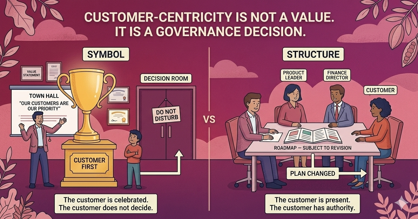 Customer-Centricity Is Not a Workshop: It’s a Power Shift