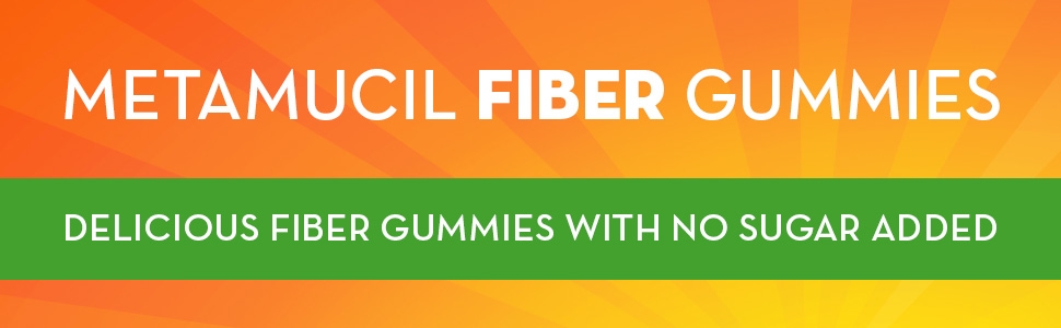 Metamucil fiber gummies Delicious fiber gummies with no sugar added