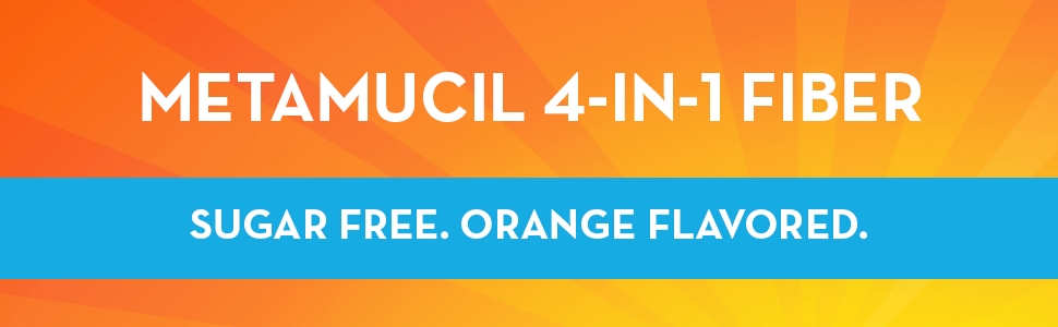 Metamucil 4-in-1 Fiber Sugar Free