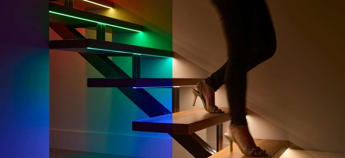 Lutrons Intelligent Lighting - RA3 Lumaris RGB Tape from MDfx Ltd