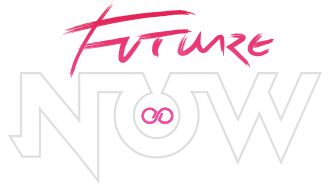 Future NOW - Pink Gradient Logo