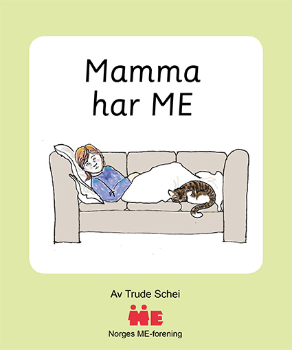 Bilde av forsiden til "Mamma har ME"