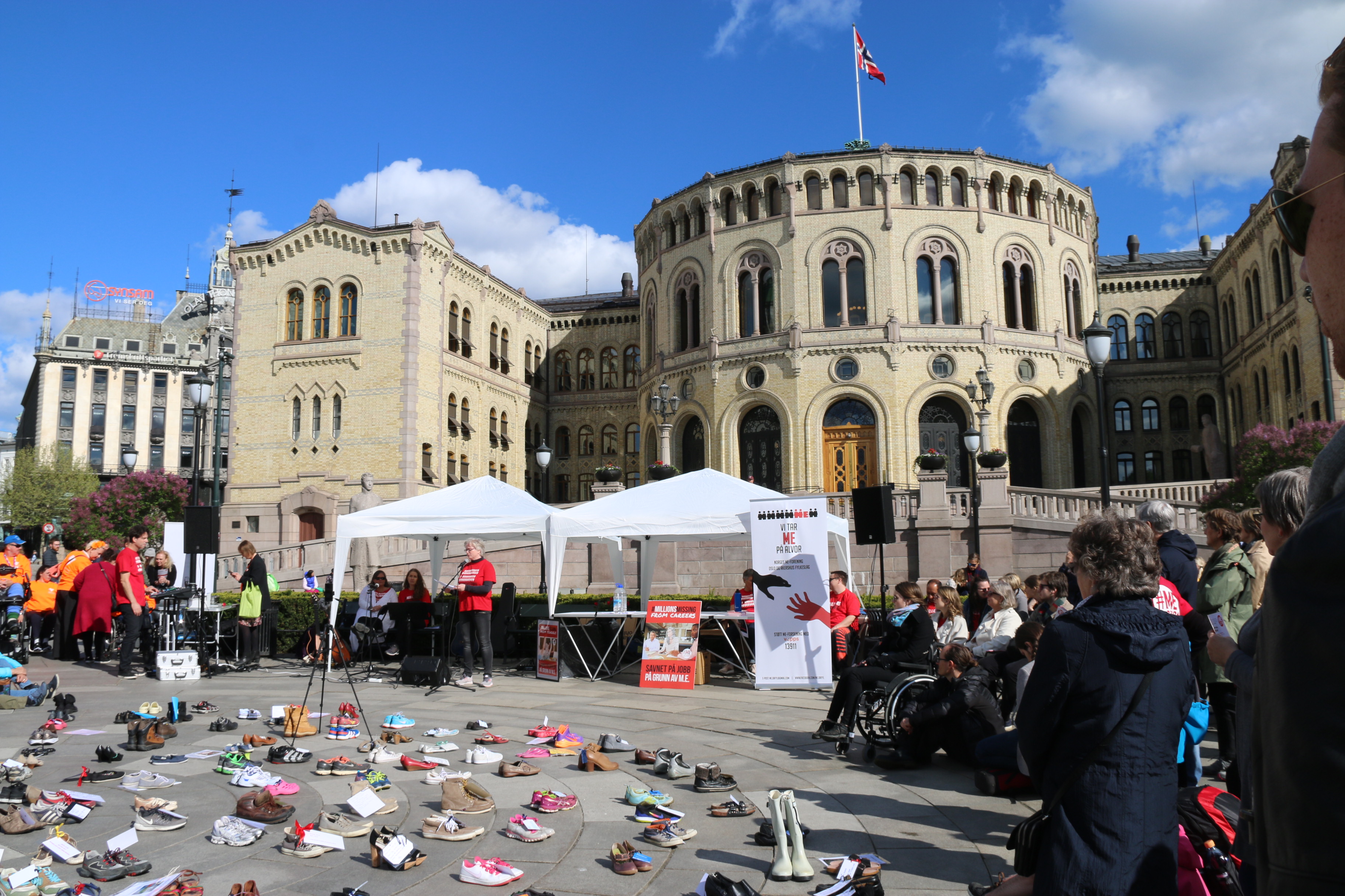 Stortinget Millionsmissing arrangement 2019 12 mai