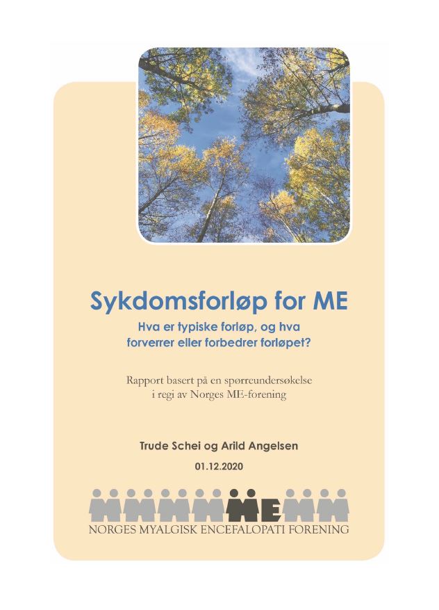 Brukerundersøkelse sykdomsforløp for ME