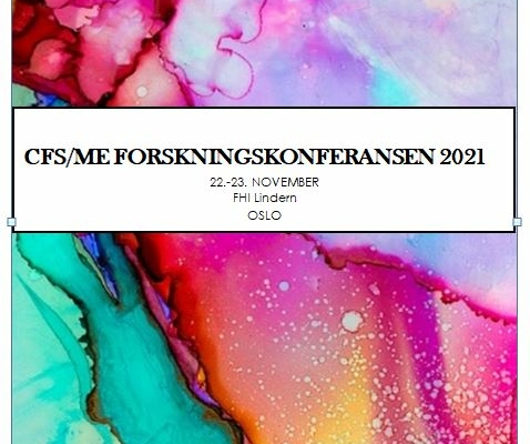 plakat CFS/ME konferansen 2021 forskningskonferanse