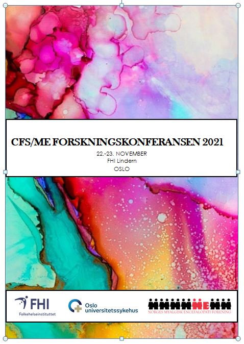 plakat CFS/ME konferansen 2021 forskningskonferanse