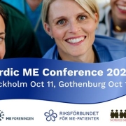 Nordisk ME-konferanse i Srockholm 11 oktober, og Gøteborg 12 oktober.