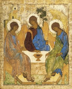 Andrei Rubliev – Holy Trinity, Abraham’s Hospitality