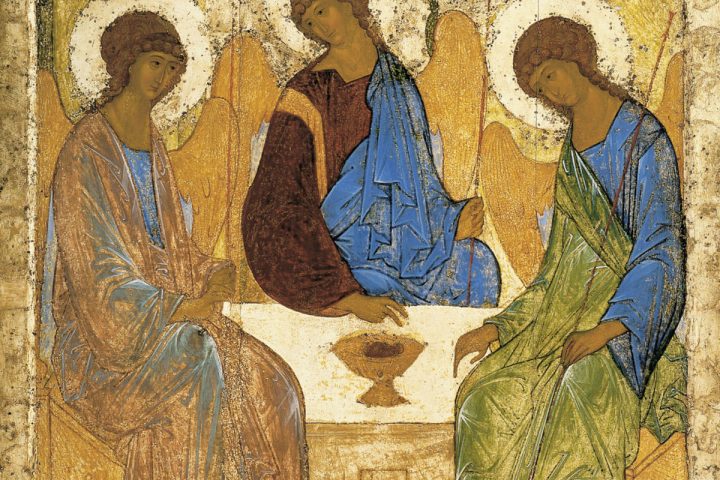 Andrei Rubliev – Holy Trinity, Abraham’s Hospitality