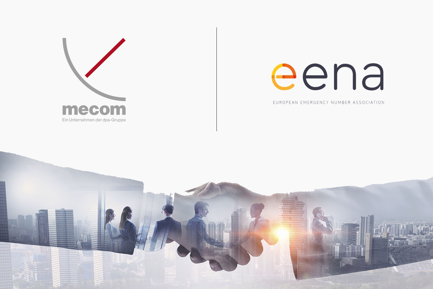 mecom a new member of the non-profit European Emergency Number Association (EENA) in charge of the European emergency number service 112