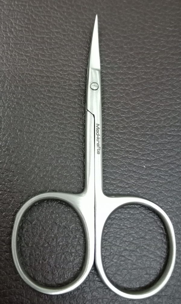 Silver Manicure Scissors, 3.5