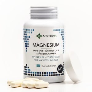 Apotek365 Magnesium 100 kapslar