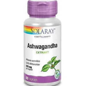 Ashwagandha Root 60 kapslar Veg