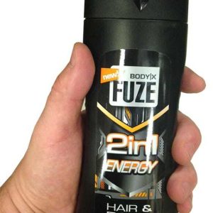 BODYX FUZE ENERGY 2IN1 HAIR & BODY 300 ML