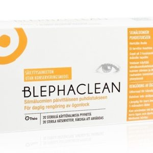 Blephaclean våtservetter 20 st