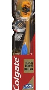 Colgate 360 Charcoal Gold Toothbrush, 1 st