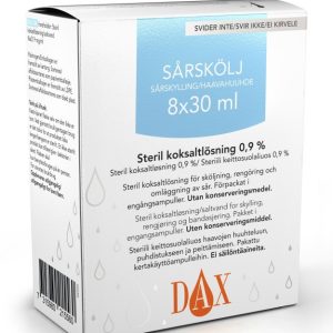 Dax sårskölj 8 x 30 ml