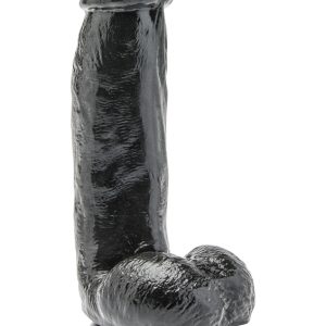 Dildo 6 inch w/b black