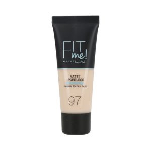 Fit Me Matte + Poreless Foundation Natural Porcelain 097 - Maybelline