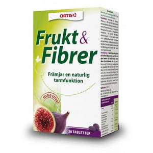 Frukt & Fibrer 30 tabletter