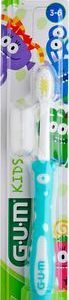 GUM Kids Monster Toothbrush 3-6 år, 1 st