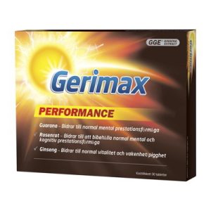 Gerimax Performce 30 tabletter