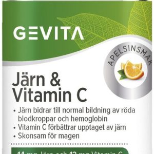 Gevita Järn och Vitamin C 90 st