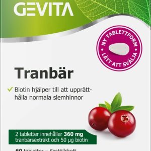 Gevita Tranbär 60 kapslar