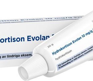 Hydrokortison Evolan kräm 10 mg/g 20 g