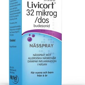 Livicort nässpray 32 mikrogram/dos 120 st