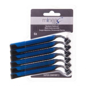 Mineas Razor for men 6pcs - Engångsrakhyvel 6 pack