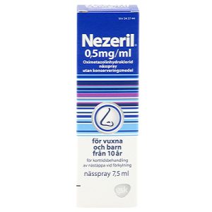 Nezeril Nässpray 0,5mg/ml 7,5ml