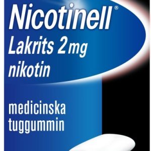 Nicotinell Lakrits, medicinskt tuggummi 2 mg 24 st