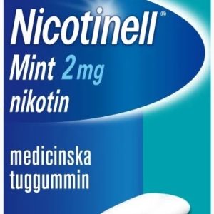 Nicotinell Mint, medicinskt tuggummi 2 mg 24 st