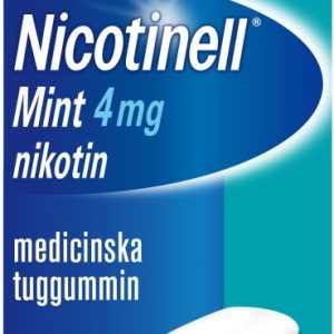 Nicotinell Mint, medicinskt tuggummi 4 mg 24 st