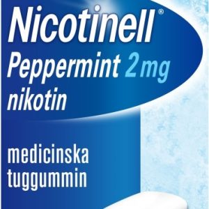 Nicotinell Peppermint, medicinskt tuggummi 2 mg 24 st