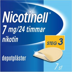 Nicotinell, depotplåster 7 mg/24 timmar 7 st