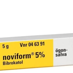 Noviform ögonsalva 5% 5 g