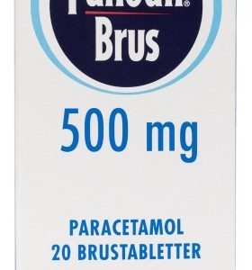 Panodil Brus 500 mg 20 brustabletter