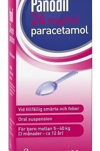 Panodil oral suspension 24 mg/ml 100 ml