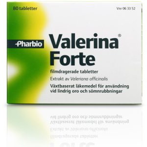 Pharbio Valerina Forte 80 tabletter