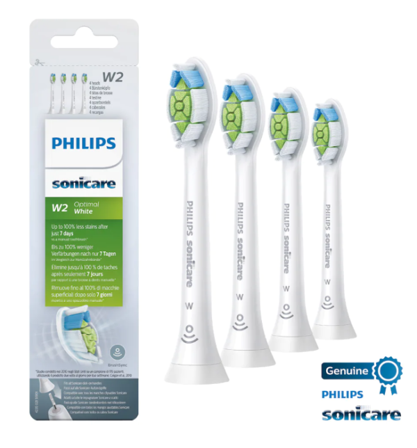 Philips Borsthuvud 4-p White HX6064/11