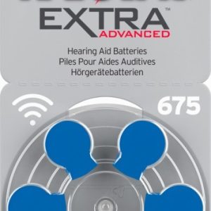 Rayovac EXTRA Advanced 675 BLÅ 6 st